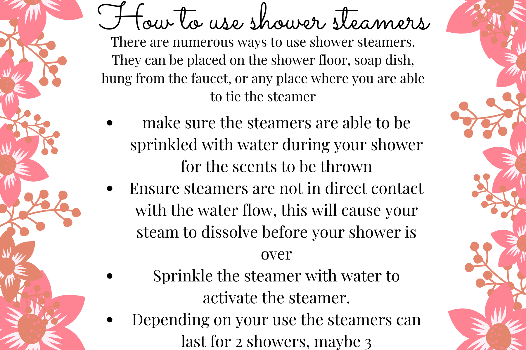 Erase Your Worries Shower Steamers - Image 2